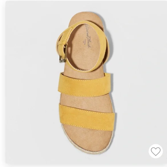 Espadrille Flatform Sandals - Picture 2 of 3